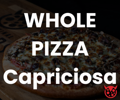 Whole CAPRICOSA Large Sinners Pizza