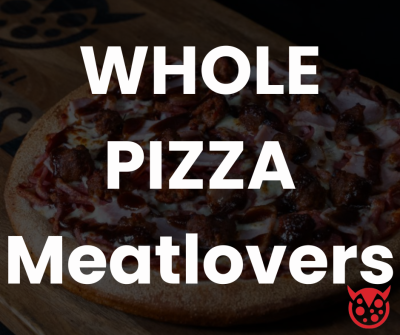 Whole MEATLOVERS Large Sinners Pizza