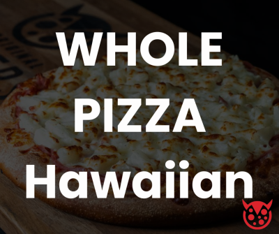 Whole HAWAIIAN Large Sinners Pizza