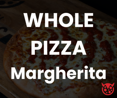 Whole MARGHERITA Large Sinners Pizza